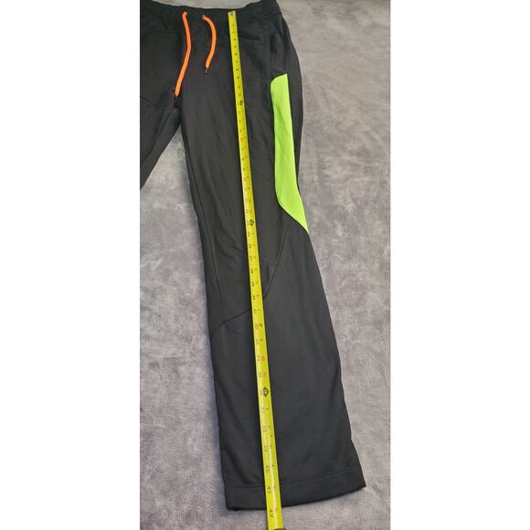 RLX Ralph Lauren Sz L Pants Mens Black Stretch Jogger Belted Tapered Golf C1-46 - Picture 2 of 9